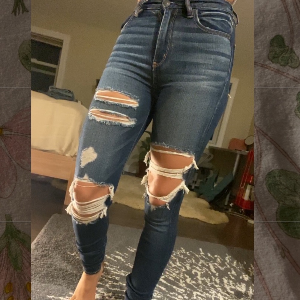 highest rise jeggings ‘super stretch’